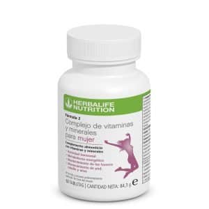 Fórmula 2 Complejo de Vitaminas y Minerales para Mujer Herbalife